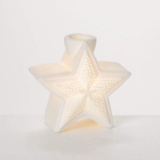 Lighted Star Taper Holder Sullivans Home Decor
