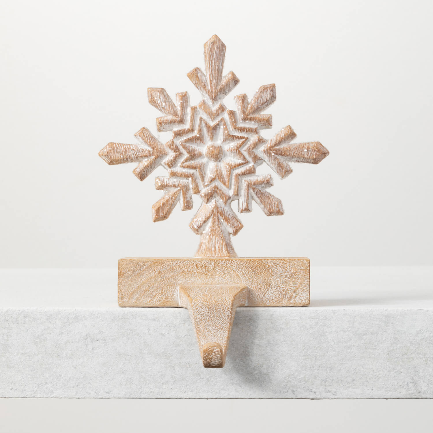 Snowflake Stocking Holder  Sullivans   