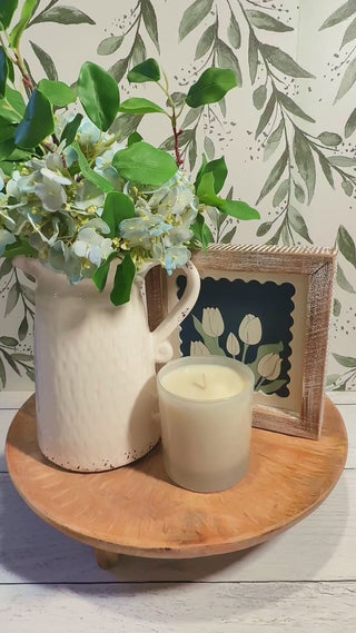 Spring Floral Display Opal and Olive