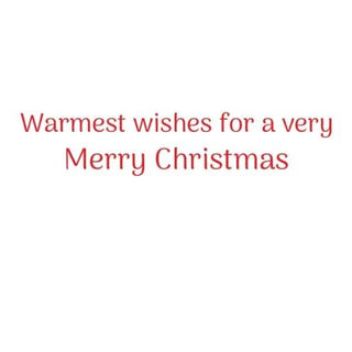 Dotted Tree boxed holiday cards, red greeting text on a white card