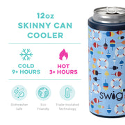 Skinny Can Cooler - Bobbing Buoys  Swig Life   