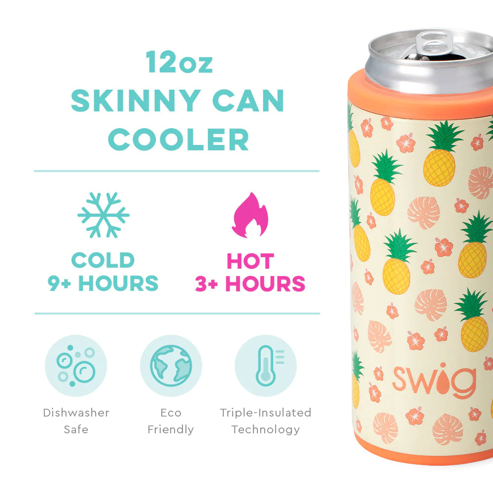 Skinny Can Cooler - Pineapple  Swig Life   
