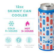 Skinny Can Cooler - Rocket Pop  Swig Life   