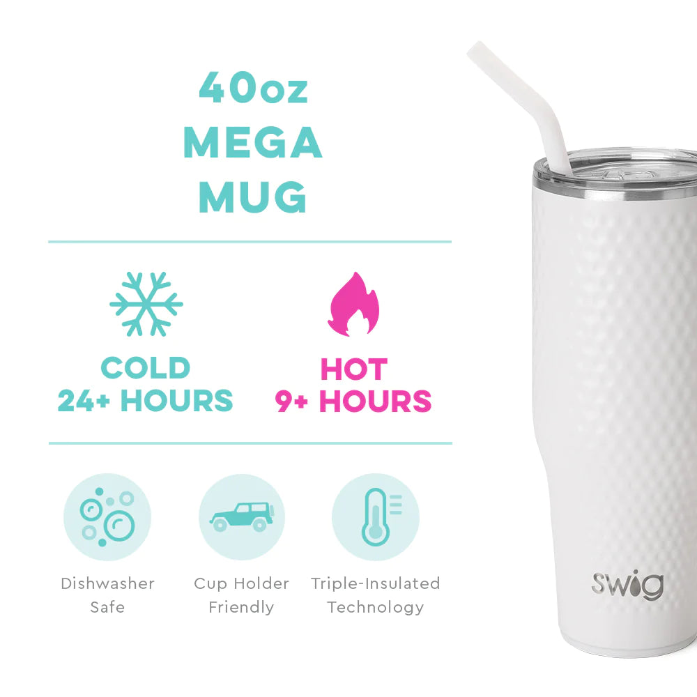 Mega Mug - 40oz - Golf Partee  Swig Life   