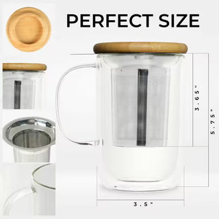 Venus Double Wall Cup Infuser TEALYRA