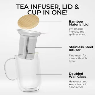 Venus Double Wall Cup Infuser TEALYRA
