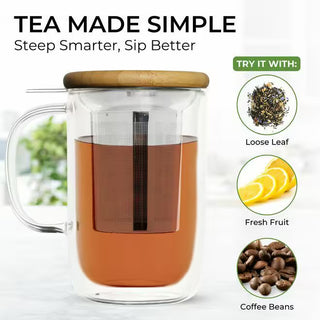 Venus Double Wall Cup Infuser TEALYRA