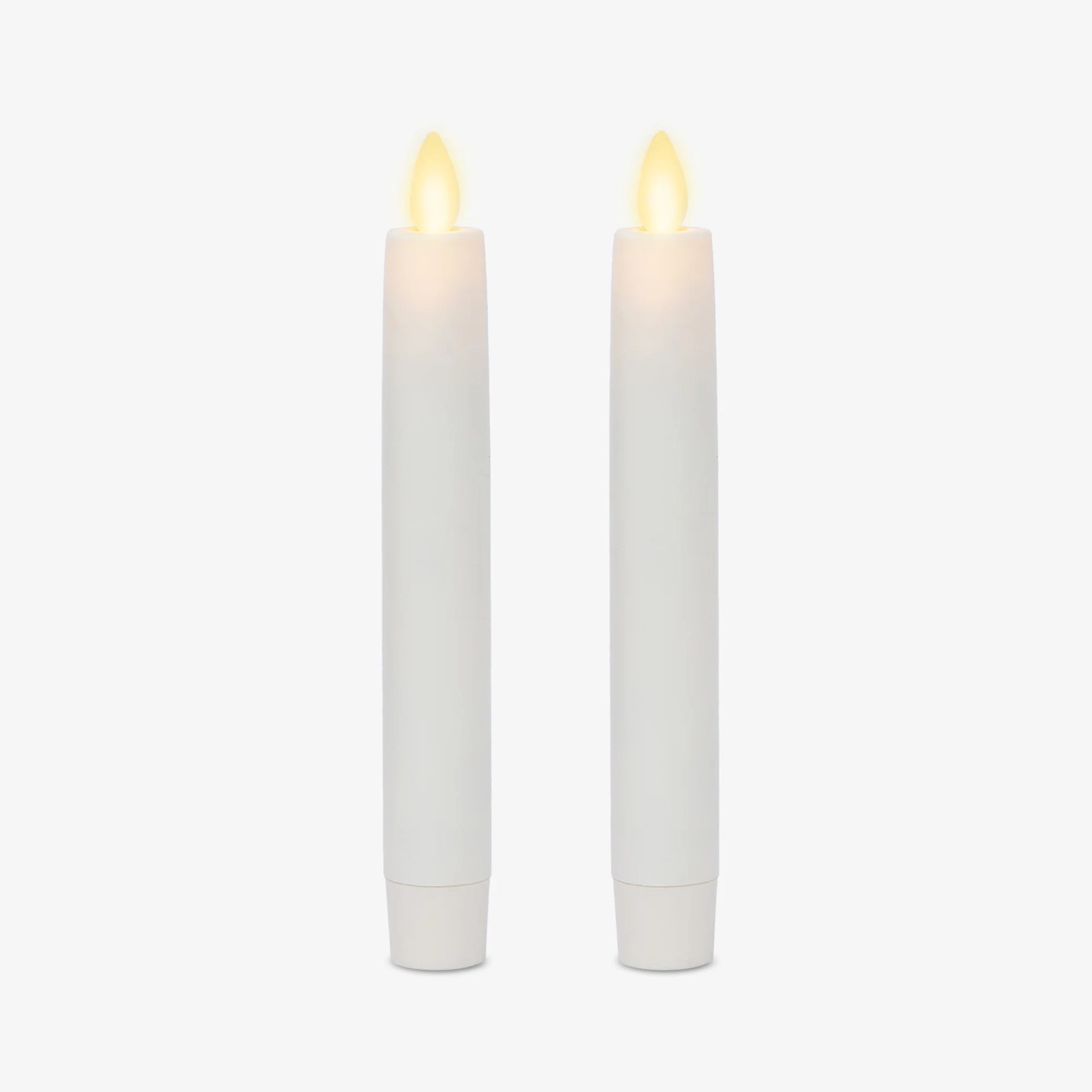 Luminara - White Flameless Taper Candle 6" Flameless Candles K&K   