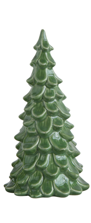 Stoneware Tree Statues & Figurines Creative Co-Op Green