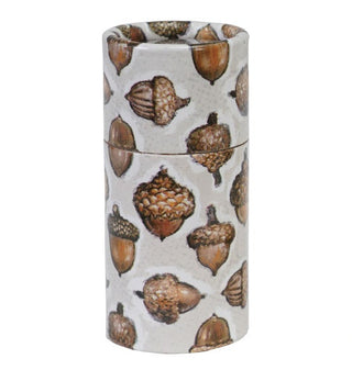 Safety Matches in Tube Matchbox with Fall Pattern Matches Creative Co-Op Acorn