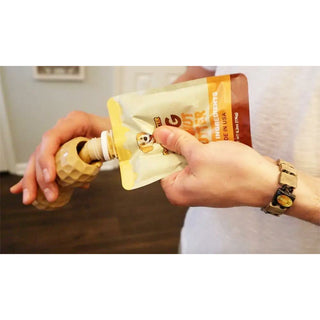 Peanut Butter Squeeze Pak (8.2oz)  Dilly's™ Poochie Butter   