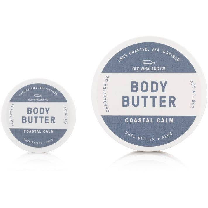 Travel Size Coastal Calm Body Butter (2oz)  Old Whaling Company   