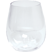 Acrylic Stemless Wine Glass - Clear  Caspari   