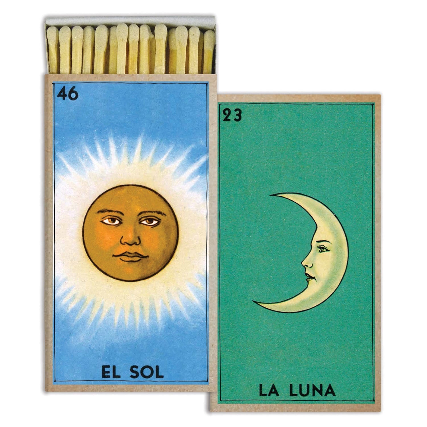 Matches - El Sol and La Luna  HomArt   