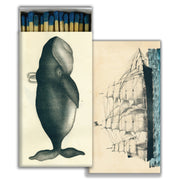 Matches - Whale & Clipper Ship - Blue  HomArt   