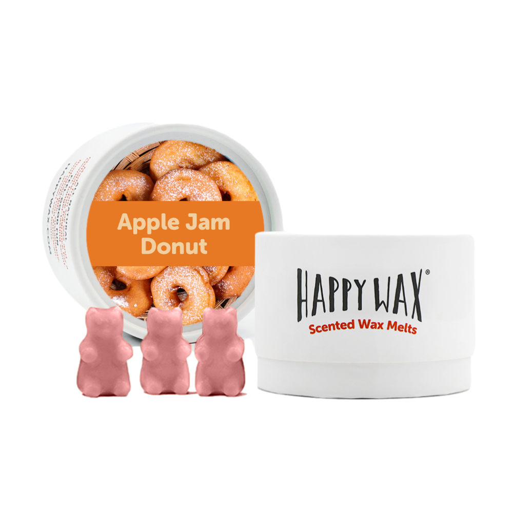 Apple Jam Donut Wax Melts  Happy Wax   