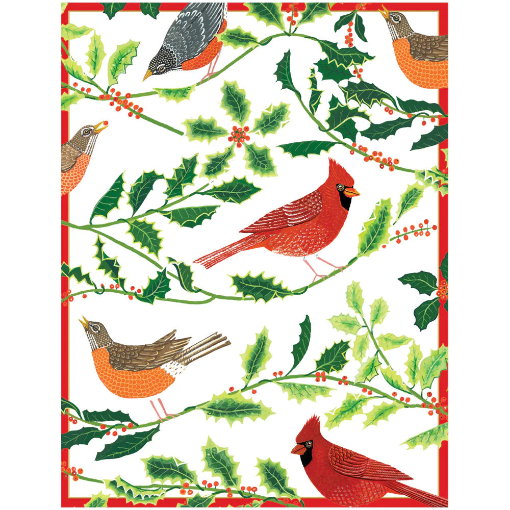 Winter Songbirds - Boxed Christmas Cards  Caspari   