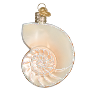 Nautilus Shell Ornament  Old World Christmas   