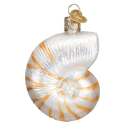 Nautilus Shell Ornament  Old World Christmas   