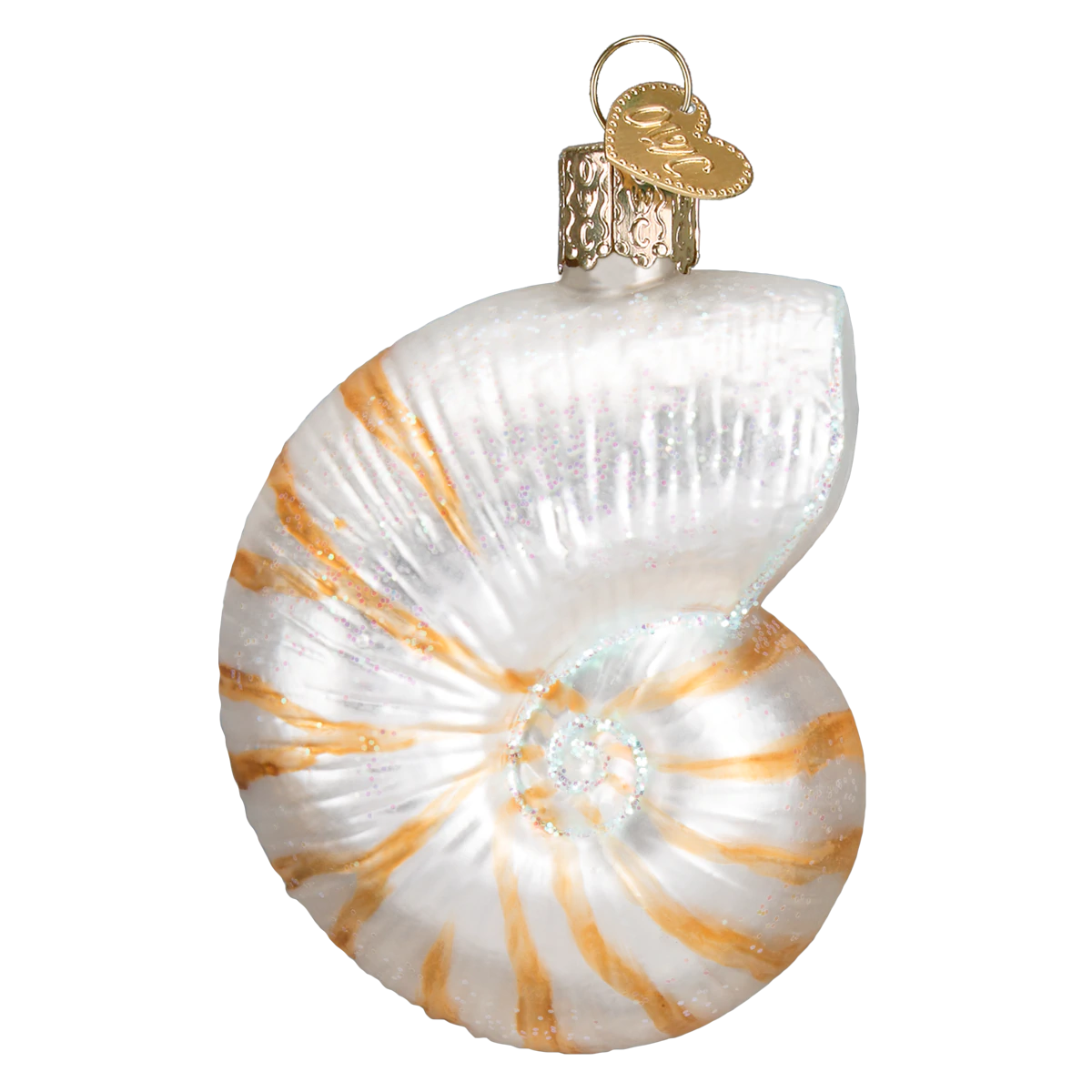 Nautilus Shell Ornament  Old World Christmas   