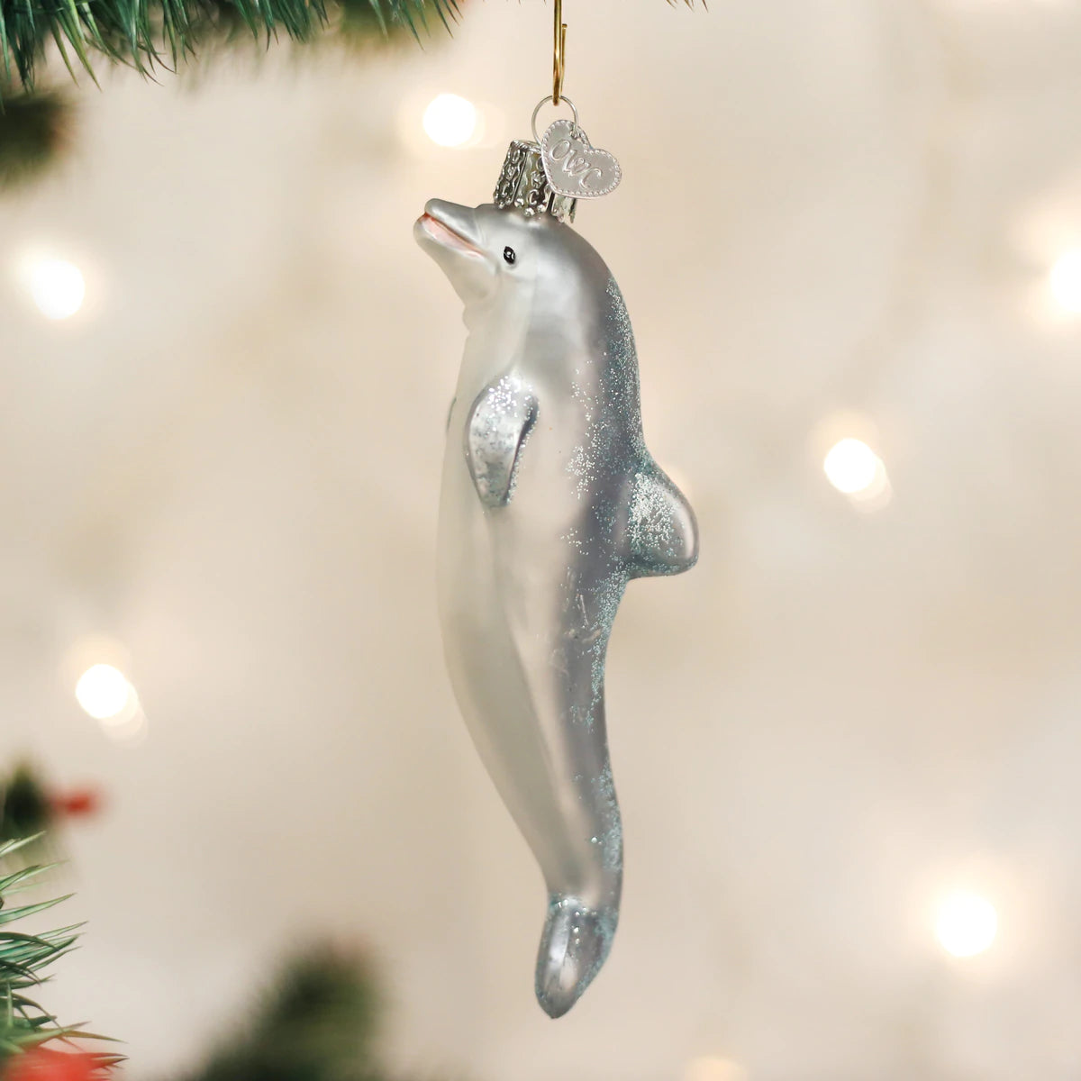 Playful Dolphin Ornament  Old World Christmas   