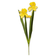 Yellow Real Touch Daffodil w/Double Bloom  K&K   