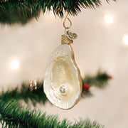 Oyster With Pearl Ornament  Old World Christmas   