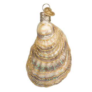 Oyster With Pearl Ornament  Old World Christmas   
