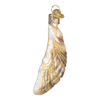 Oyster With Pearl Ornament  Old World Christmas   