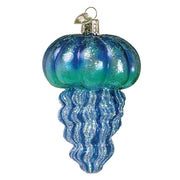 Blue Jellyfish Ornament  Old World Christmas   