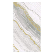 Guest Towel Napkin - Marble Grey  Caspari   