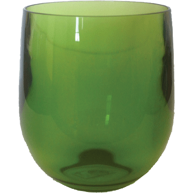 Acrylic Tumbler - Emerald  Caspari   
