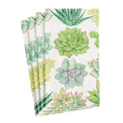 Guest Towel Napkin - Succulents  Caspari   