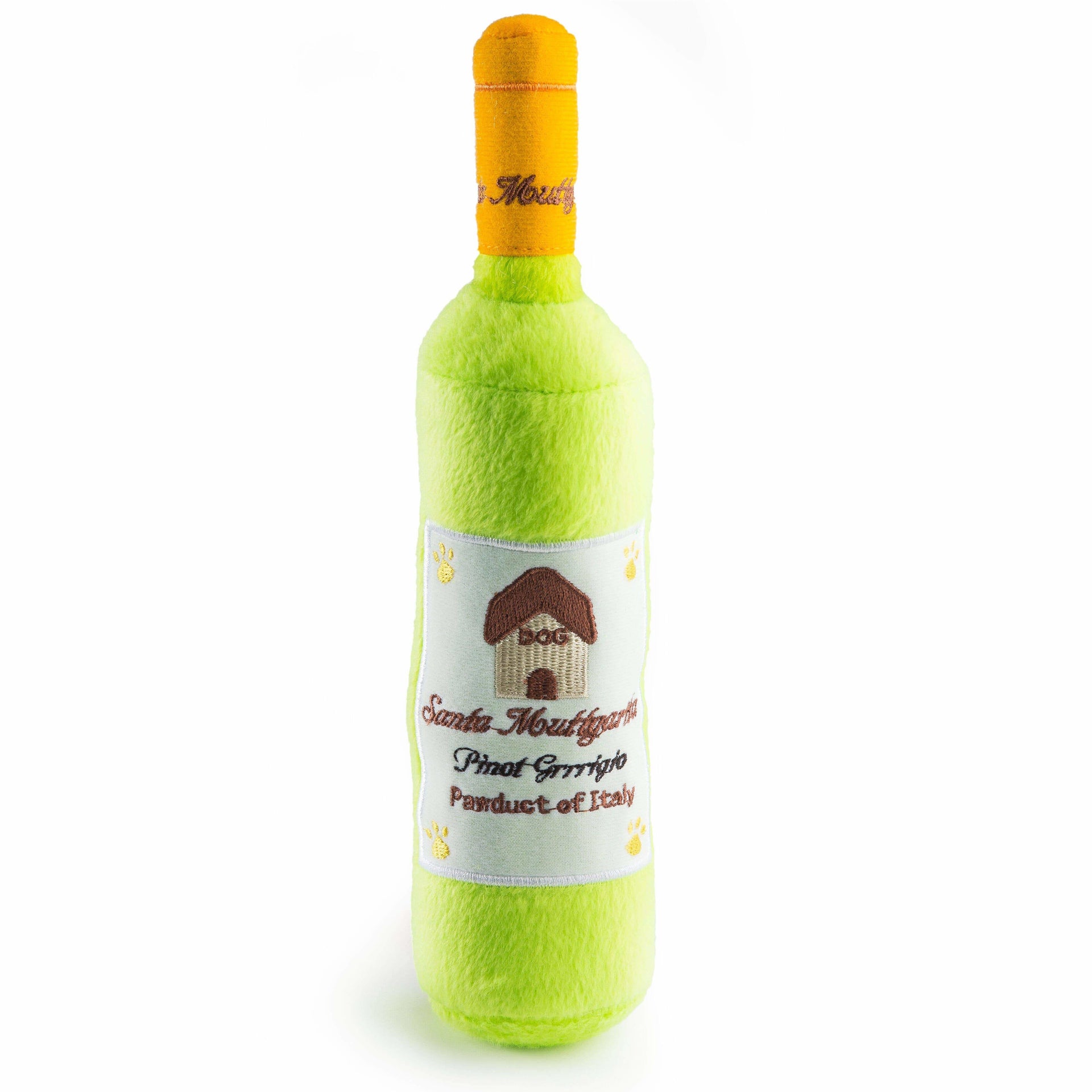 Santa Muttgarita Pinot Grrrigio Wine Toy  Haute Diggity Dog   
