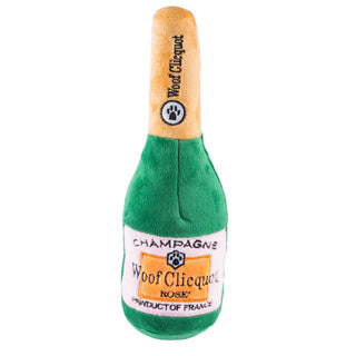 Woof Clicquot Rose' Champagne Bottle  Haute Diggity Dog XL  