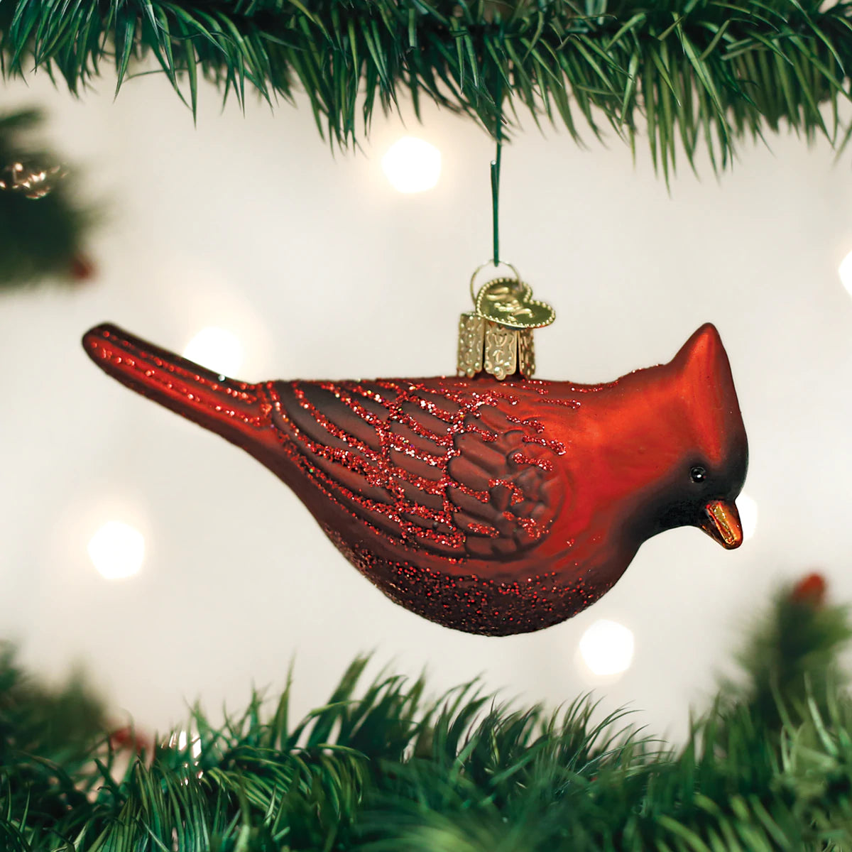 Northern Cardinal Ornament  Old World Christmas   