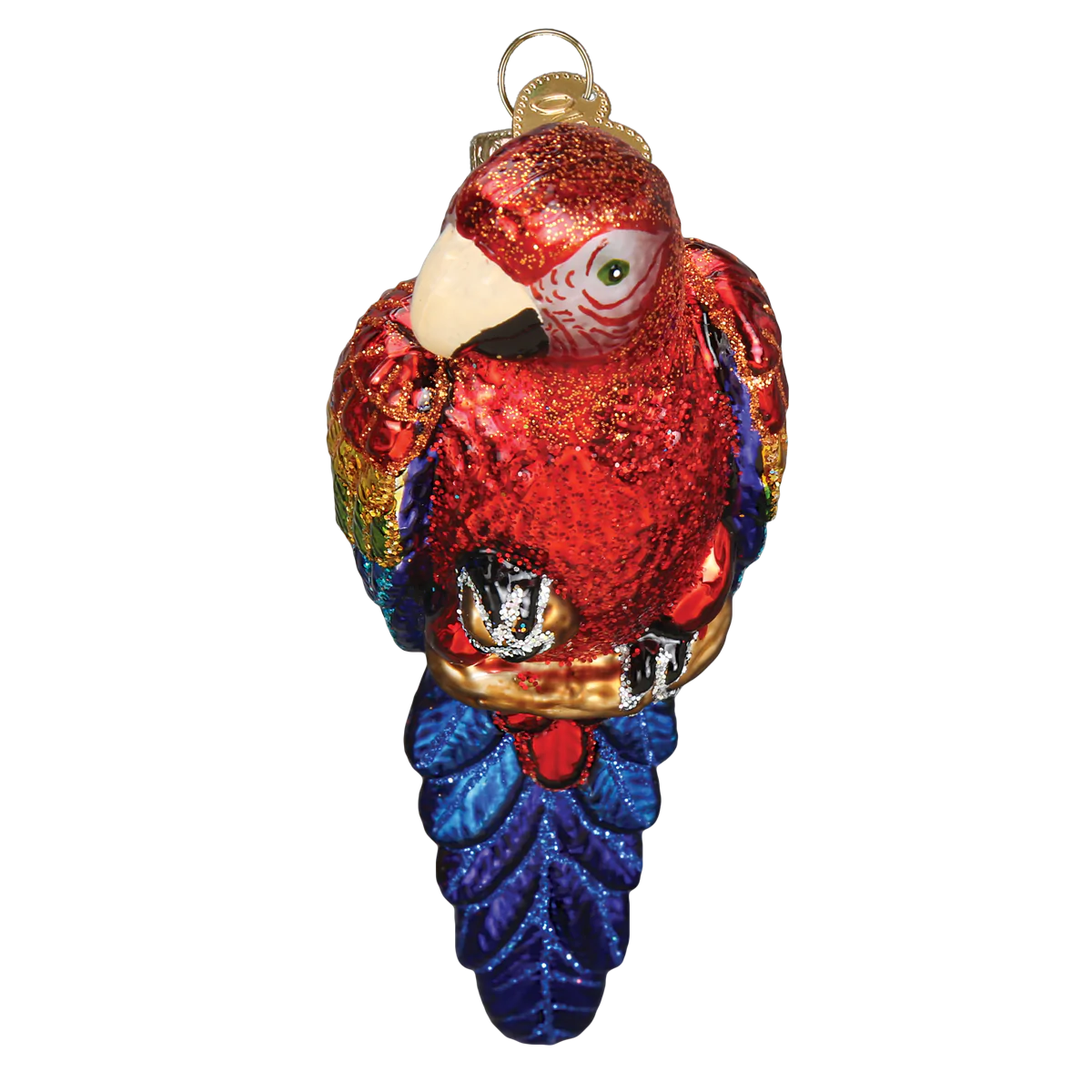 Tropical Parrot Ornament  Old World Christmas   