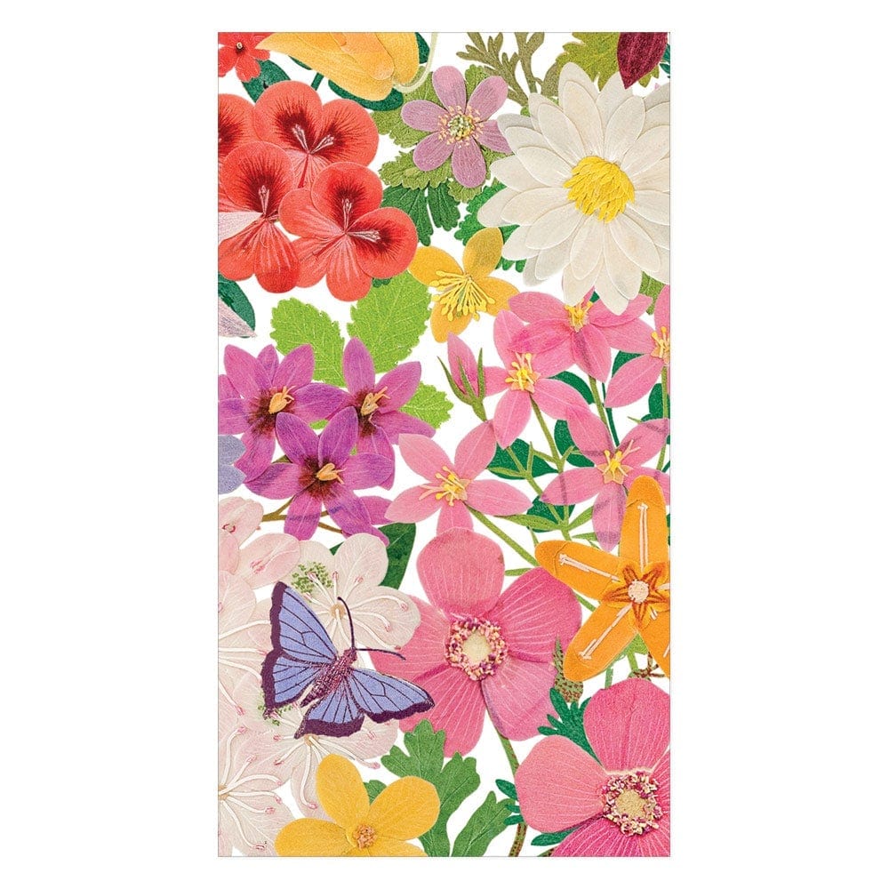 Guest Towel Napkin - Halsted Floral Paper Napkins Caspari   