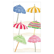 Guest Towel Napkin - Beach Umbrellas Paper Napkins Caspari   