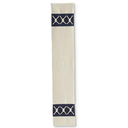 Blue & White Nautical Knot Table Runner 72"  K&K   