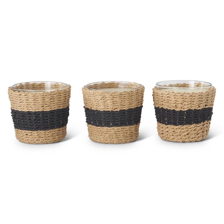 Soy Candles Natural Wicker Sleeve  K&K   
