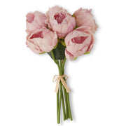 Real Touch Peony Bundle - 6 Stem Artificial Flora K&K Pink  