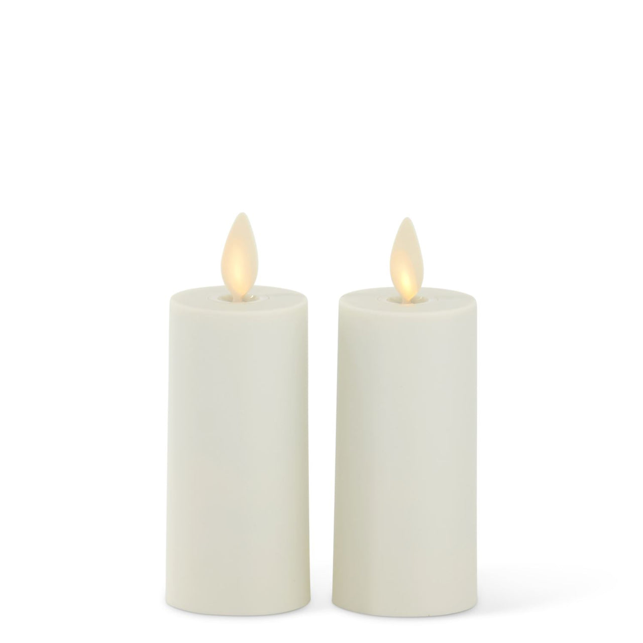 White Luminara Indoor Votive Candle 2pk  K&K   