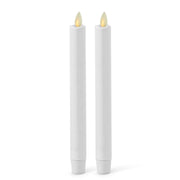 Luminara - White Flameless Taper Candle 9.75" Flameless Candles K&K   