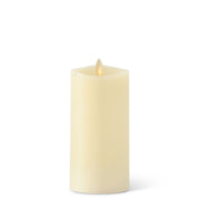 Luminara - Indoor Flameless Pillar - 3" DIa - Ivory Flameless Candles K&K Medium  
