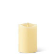 Ivory Wax Luminara 3.5" Indoor Pillar Candle  K&K Small  