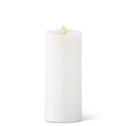 White Wax Luminara 3.5" Indoor Pillar Candle  K&K Large  