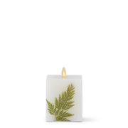 Luminara -  Indoor Flameless - Square Fern Flameless Candles K&K Small  