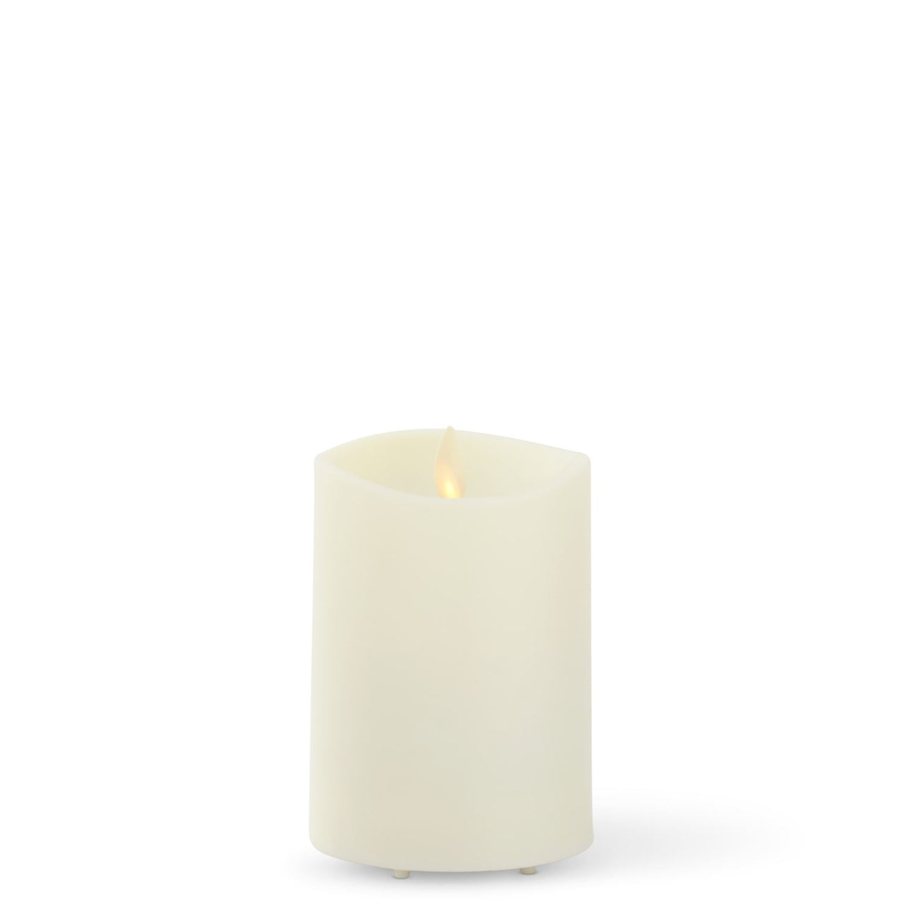 Luminara - Outdoor Flameless Pillar - Slim - Ivory Flameless Candles K&K Small  