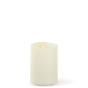 Luminara - Outdoor Flameless Pillar - Slim - Ivory Flameless Candles K&K Small  